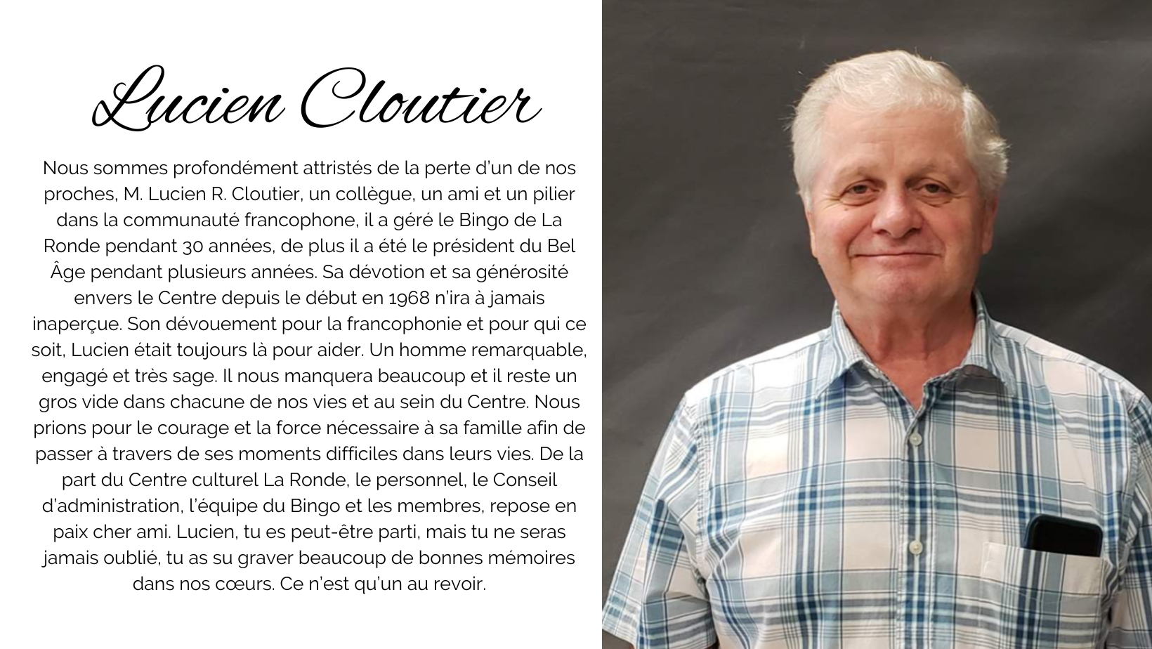 Lucien Cloutier Lucien Cloutier